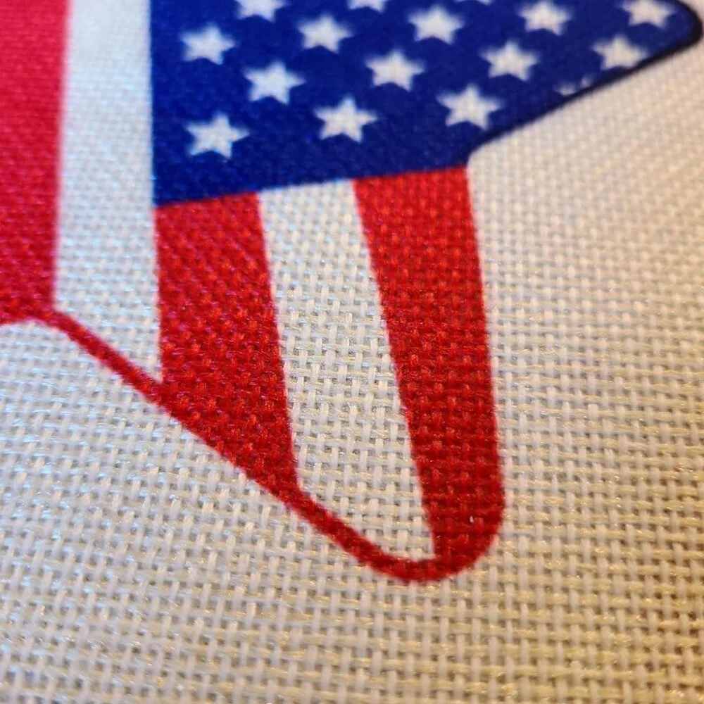 4th Of July Table Runner America Patriotic Decor Decoration Decorative Cloth